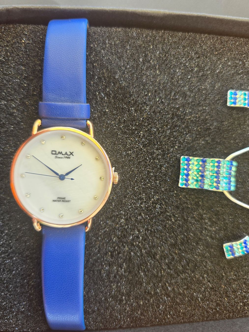 Altri gioielli: Schmuckset blau fein mit Uhr – Nuovo e nell'imballaggio originale da Würenlos venduto da sul_cm8q 1