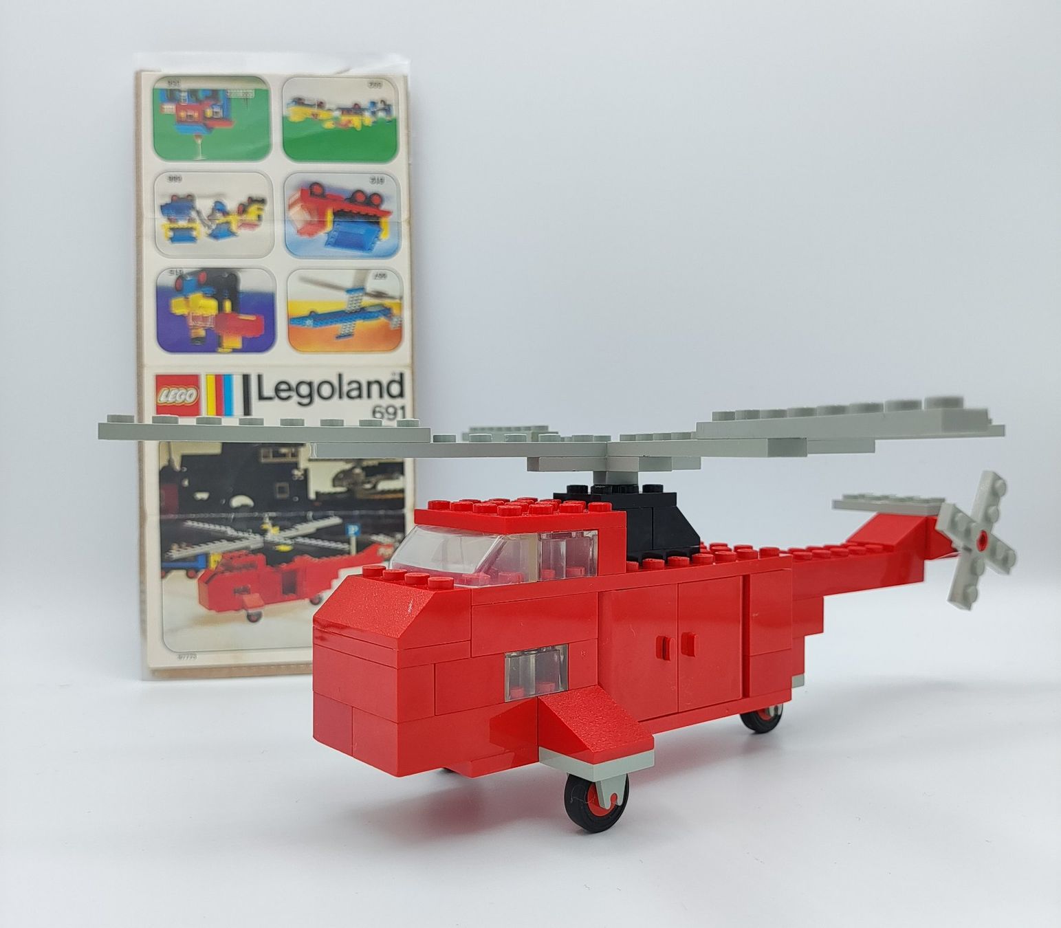 Legoland Kit di costruzioni: Lego 691  Rescue Helicopter – Usato da Schlatt TG venduto da AndrTra