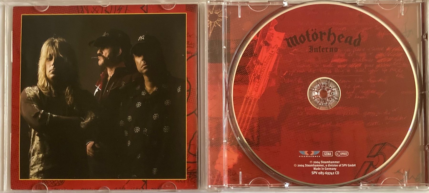 CD: MOTÖRHEAD - INFERNO – Usato da Poliez-Pittet venduto da Newtown-Records 2