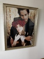 Gerahmtes Bild Paar Portrait Grösse 85 x 110,5 cm