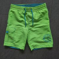 Shorts / Badeshorts mit Netz, Leucht grün, Gr. 122