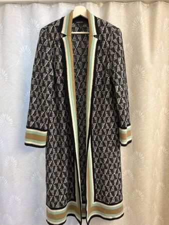 Marc Cain Strickmantel Grösse L Übergangsjacke Herbst