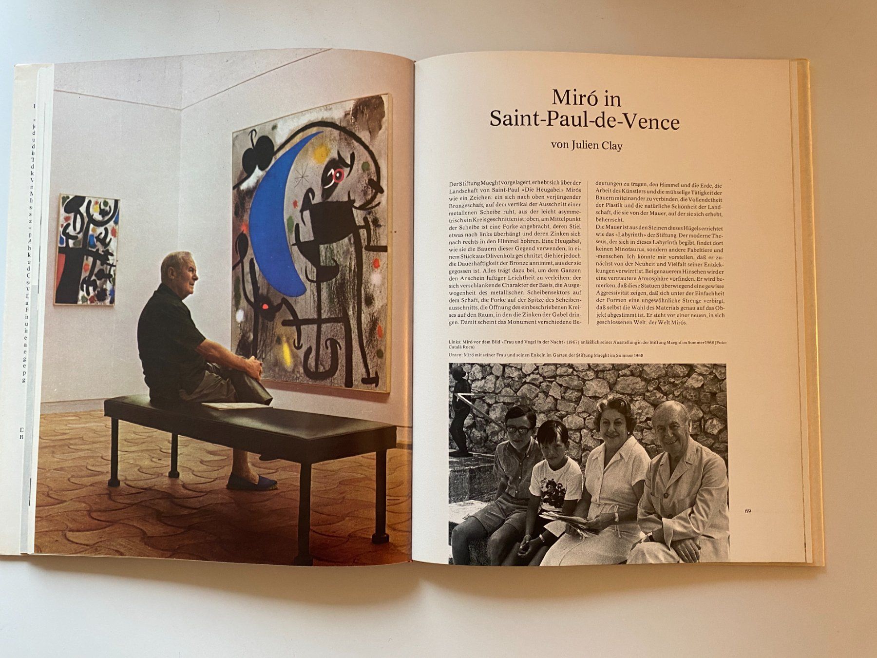 Libri: Buch Hommage a Joan Miro – Usato da Gümligen venduto da Vicky2 4