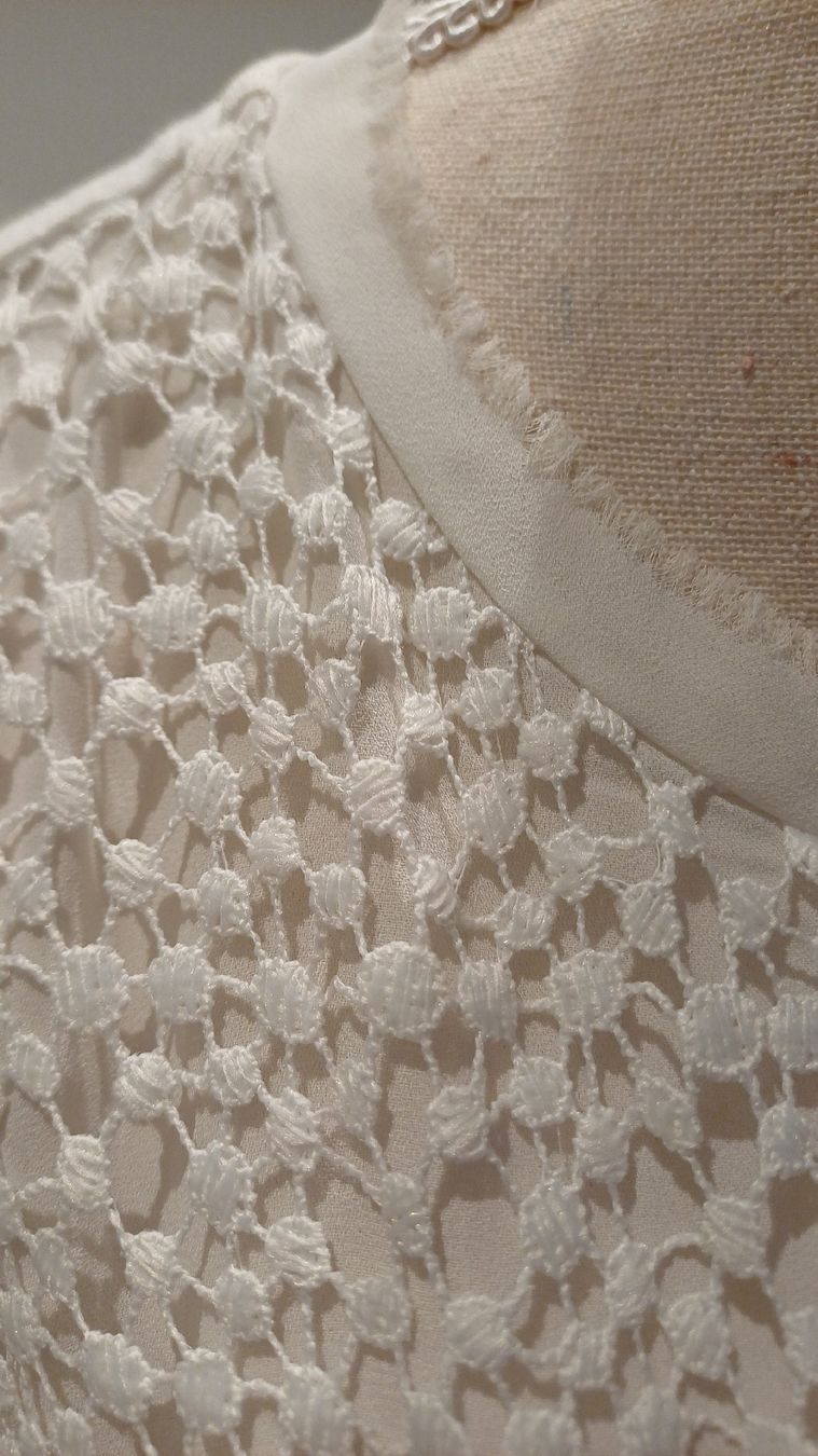 Promod Tops: Top Promod weiss Spitze, Grösse M  – Gebraucht aus Arlesheim von savina01 2