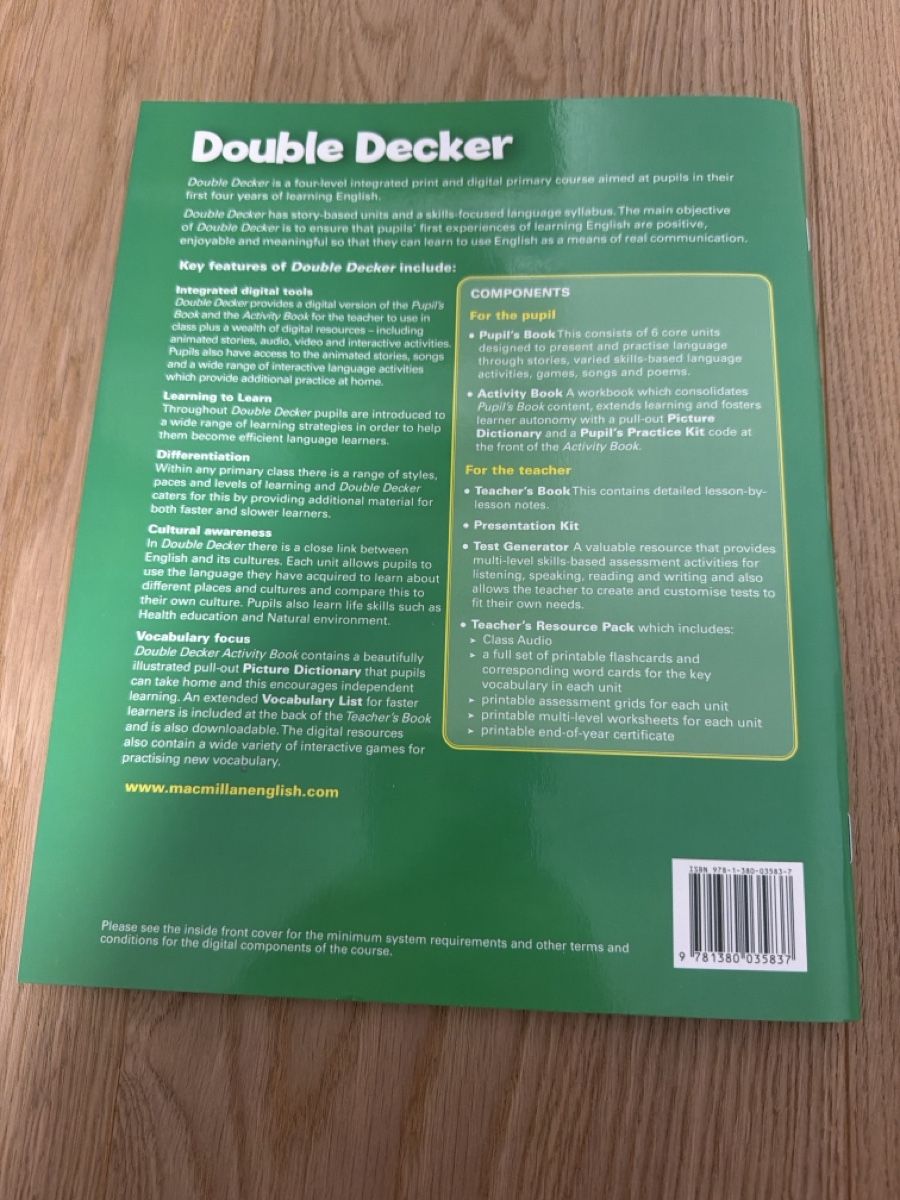 Bücher: Vollständiges Lehrmittel Englisch Double Decker 3 – Neu (gemäss Beschreibung) aus Ennetbaden von Katiusia 8