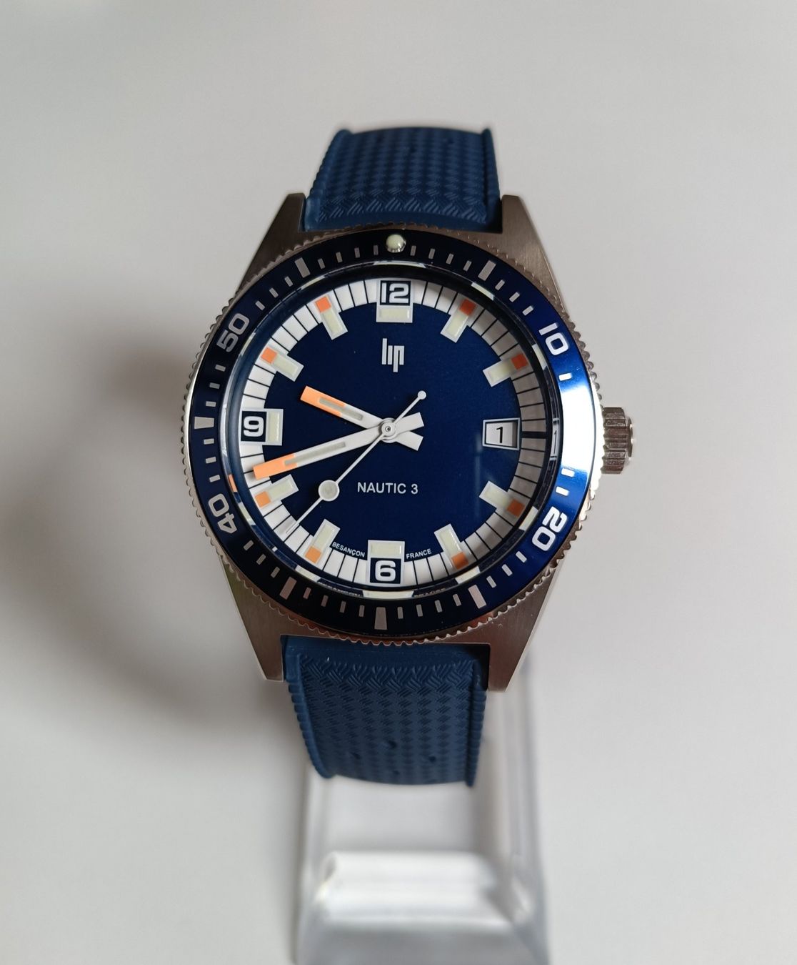 Lip Orologi: Lip Nautic 3 - La Joux-Perret G100 - Full Set – Usato da Fribourg venduto da Vintage_Collector