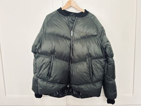 ERE Studios Steppjacke, Bomber, Grün, Grösse L