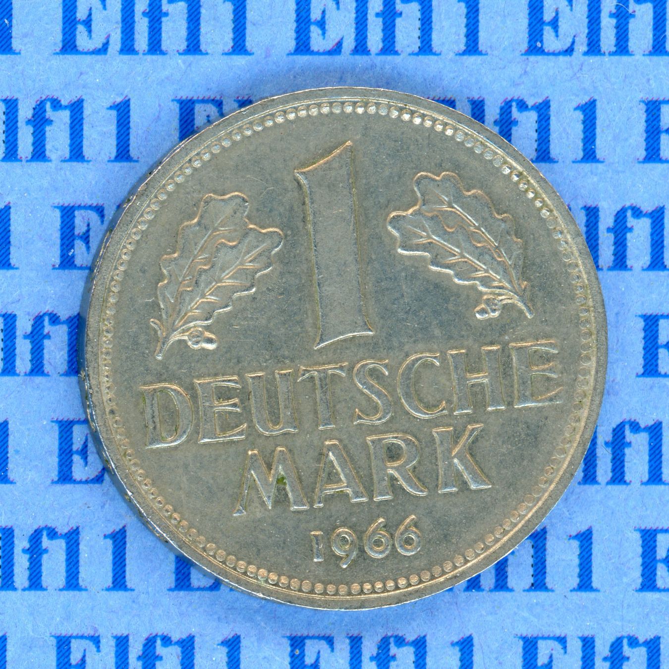 Tutti le monete: DEM___1.00 1966F unz 1 Deutsche Mark – Nuovo (secondo la descrizione) da Widnau venduto da Elf11