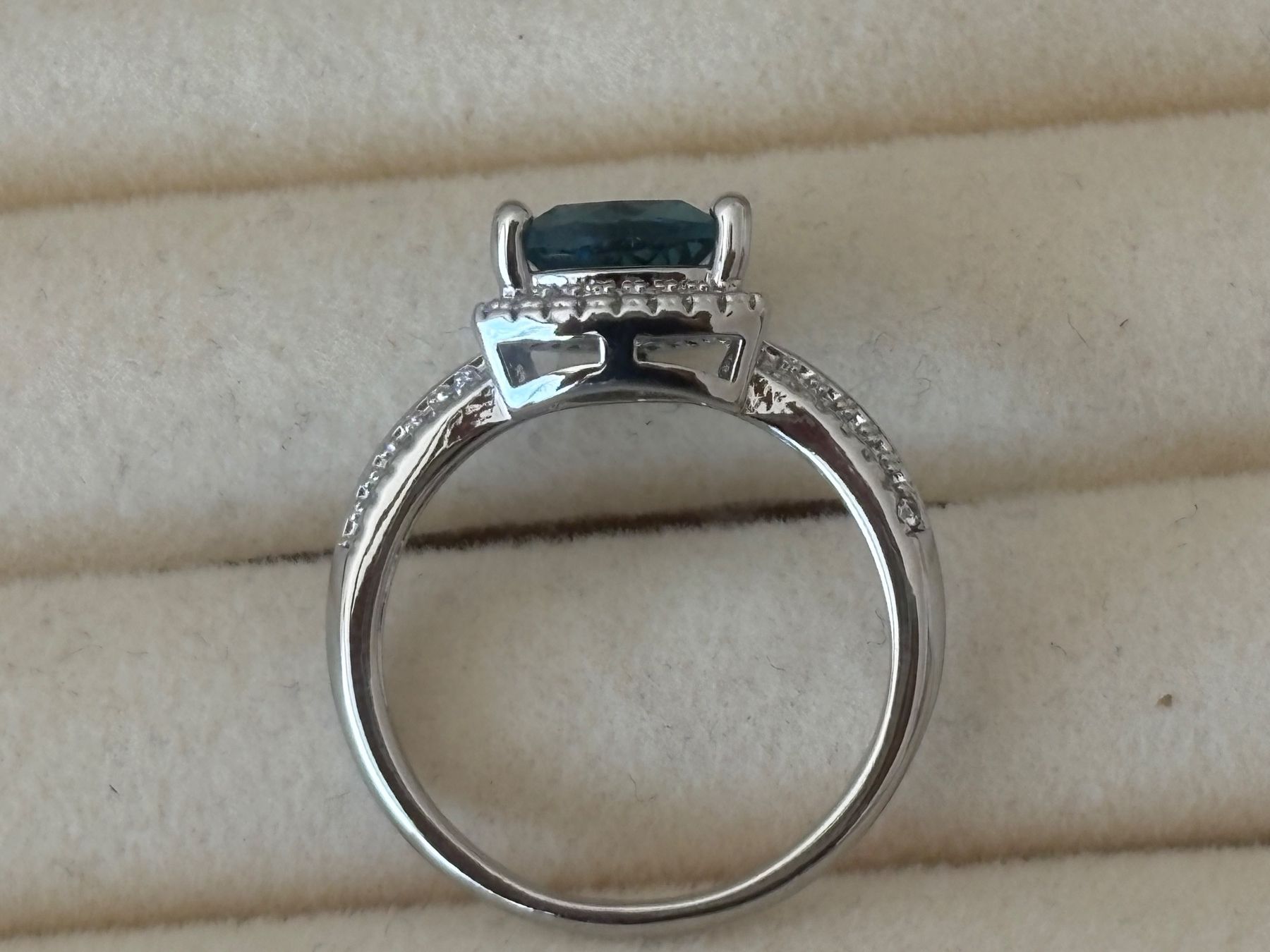 Ringe: Luxus Elegante Gr.19/9 Ring Farbe: Silber /Blau – Neu (gemäss Beschreibung) aus Biel-Bienne von Roserosse13 2