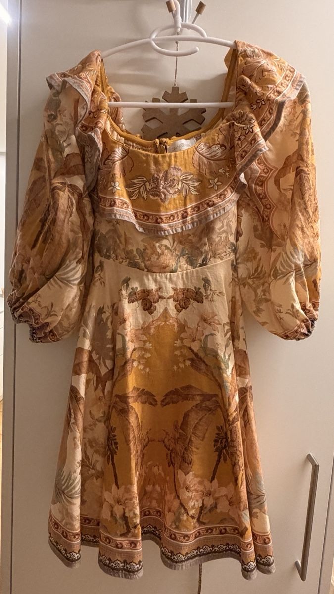 Zimmermann Vestiti: Zimmermann Kleid mit Muster gelb neuwertiger Zustand – Usato da Ibach venduto da Harmony0717
