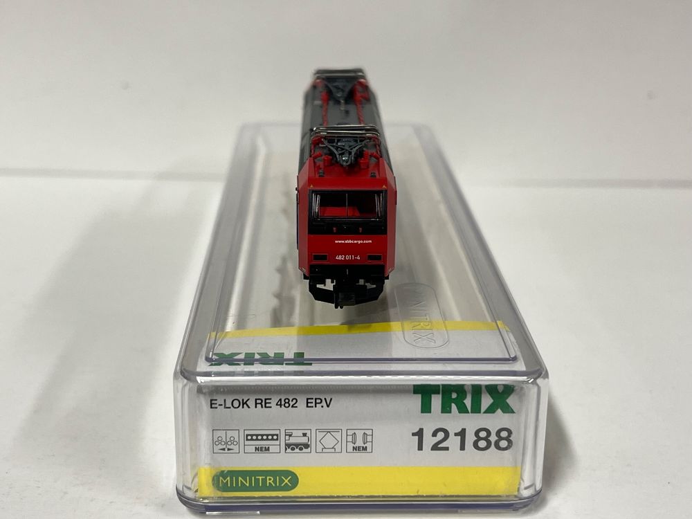 Minitrix 12188 N Elektrolok Re 482 Ep.V der SBB (Neu und