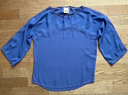 ICHI blaues Oberteil (S)