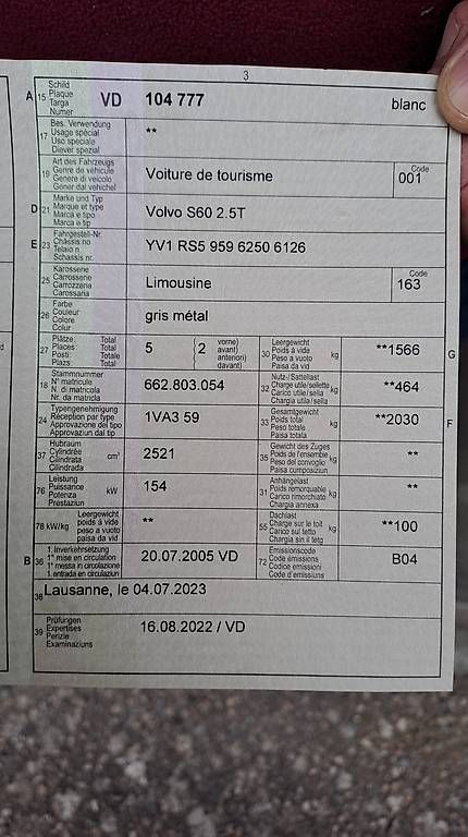 Automobili: Volvo S60 – Usato da Rances venduto da luc_ht2w 4