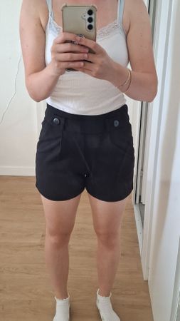 Shorts black, size S, good condition