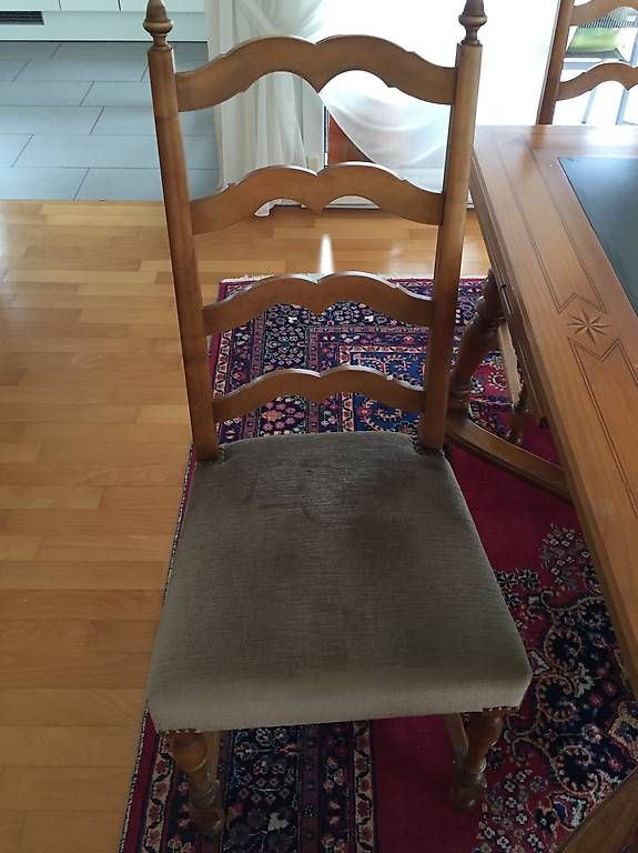 Tavoli: Schragentisch, Esstisch mit Schieferplatte – Usato da Allschwil venduto da JosefK04 4