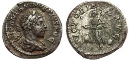 ELAGABALUS AR Denarius (220-222 AD)
