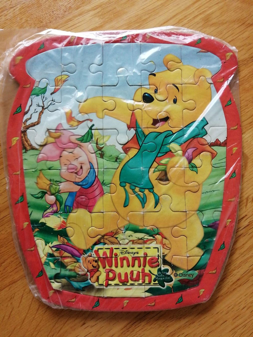 Disney Puzzle: Winnie Puuh Puzzle Herbstblätter – Usato da Honau venduto da holunder3