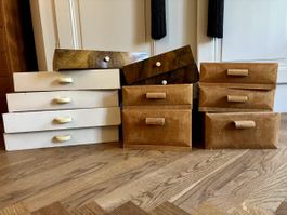 Schubladen vintage in div. Grössen und Ausführungen.