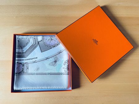 Hermès Foulard 90 x 90 cm, Vacheron Constantin Edition, neu