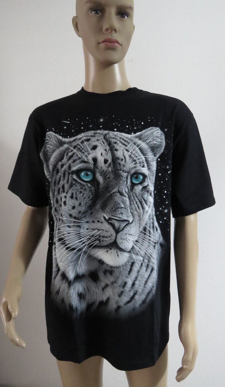 T-shirt: T-Shirt - LEOPARD - Neu - Grösse: L - 100% Baumwolle – Nuovo e nell'imballaggio originale da Grenchen venduto da Yamahwildstar16 1