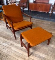 Poul Volther, Club Chair, Mod. 340 mit Ottoman,1961