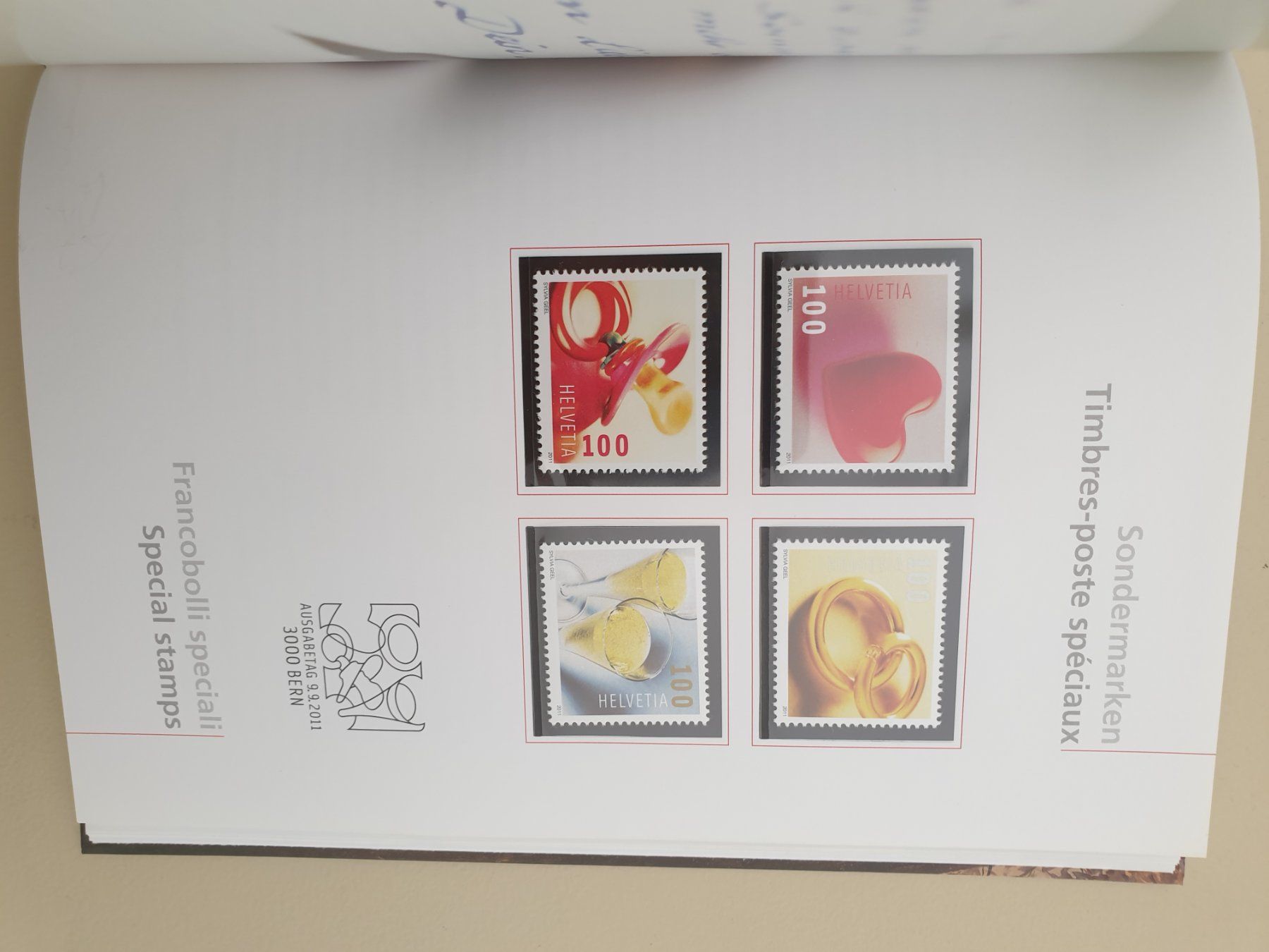 Tutti i francobolli: Schweizer Briefmarken Jahrbuch 2011 postfrisch Top – Nuovo (secondo la descrizione) da Frauenfeld venduto da Kasico 9