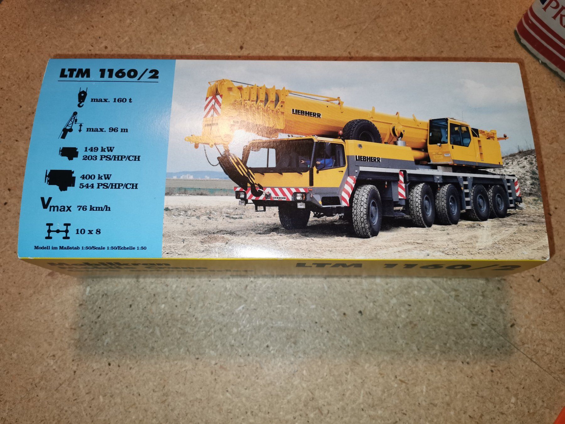 Conrad Kit di modellismo & Modellini statici: Liebherr LTM 1160/2 von Conrad 1:50 – Usato da Fehraltorf venduto da dom_f6mm