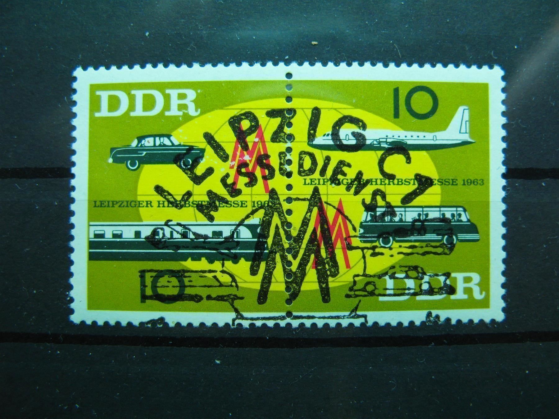 Tous les timbres: DDR 1963 Herbstmesse gest – D'occasion à Wil SG par fva01