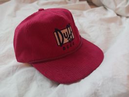 SNAG Cap - Duff Beer, Vintage, Cord