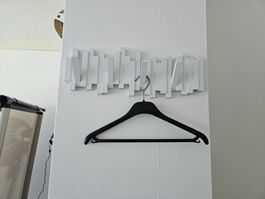 Garderobenhaken sehr stylisch - weiss - neu