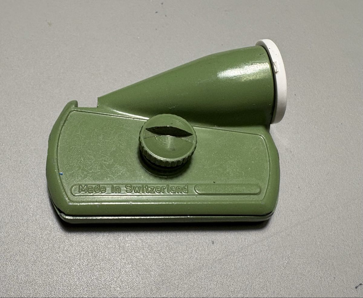 Temperini: Vintage Bleistiftspitzer UNICUM – Usato da Birrwil venduto da kaestli 1