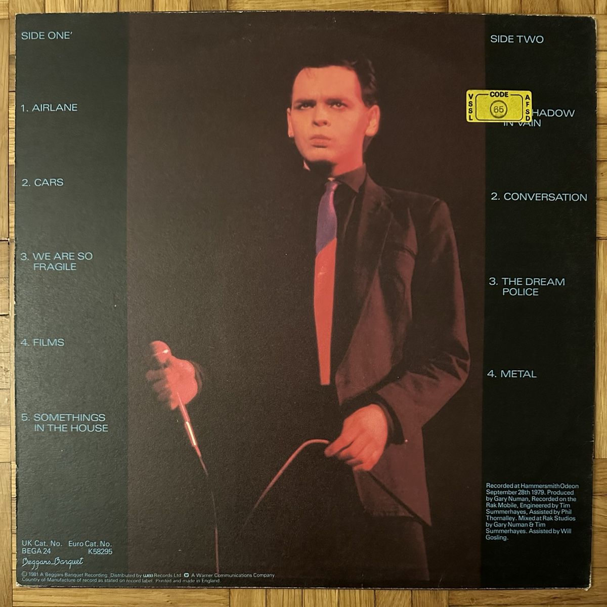 Dischi in vinile: LP - Gary Numan - Living Ornaments '79 – Usato da Breganzona venduto da Onairda75 1