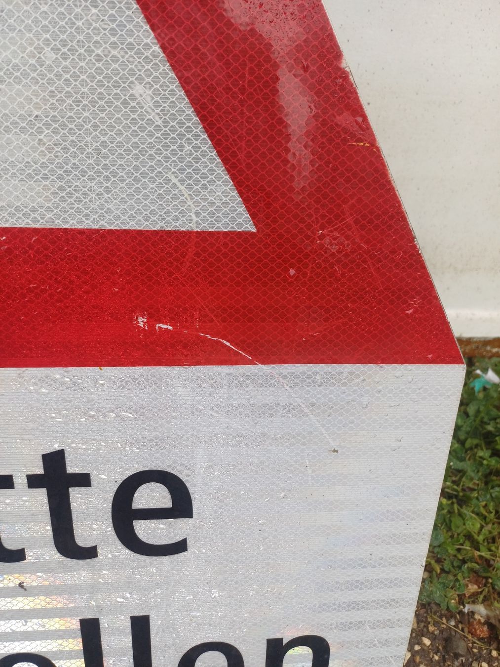 Ecriteaux: Baustellenschild – D'occasion à Wangenried par Recycler94 1
