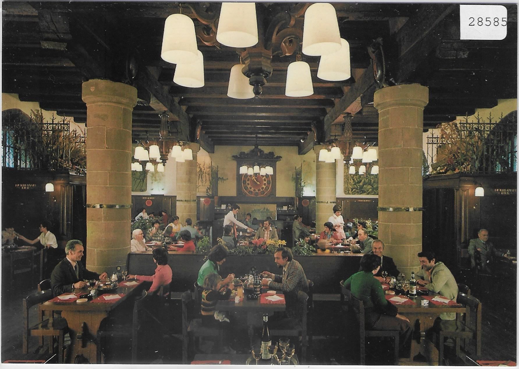 Ansichtskarten: Zürich - Restaurant Zeughauskeller – Gebraucht aus Ettingen von Kartenplanet