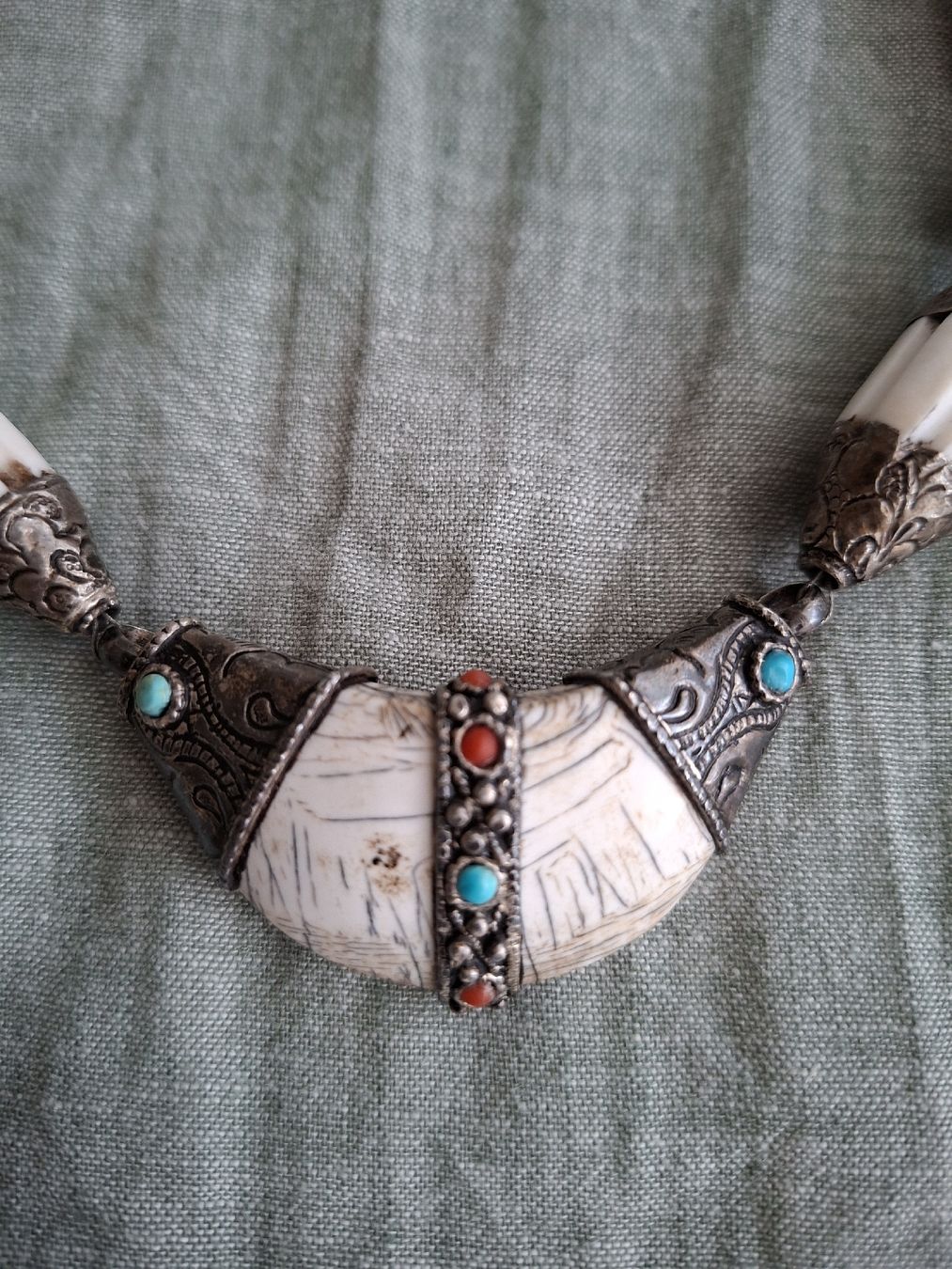 Ketten: Collier Ethnique Bohème Style Tibétain – Neu (gemäss Beschreibung) aus Lutry von Sim_Sta 1