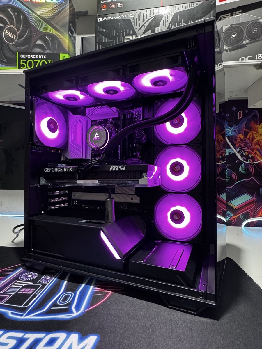 Gaming Pc Raptor 5070Ti Oc + Ryzen 7800X3D + 32 gb ram +1 Tb (Neuf avec ...