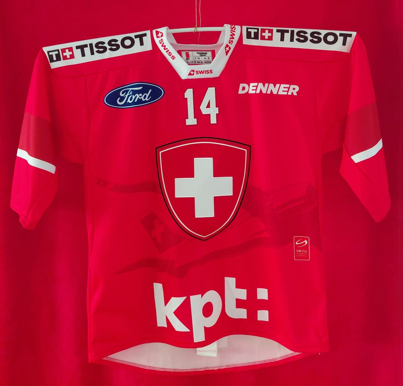 Gameworn Canottiere & Pantaloni: Swiss Eishockey Trikot Kukan – Usato da Wilen b. Wollerau venduto da Sousi82 1