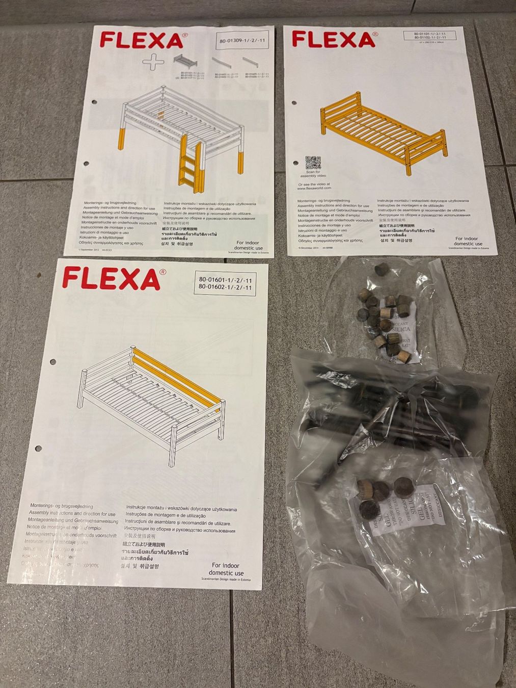 Flexa Betten: FLEXA Hochbett 120 cm, grau/terra – Gebraucht aus Bern von Barbarita 3