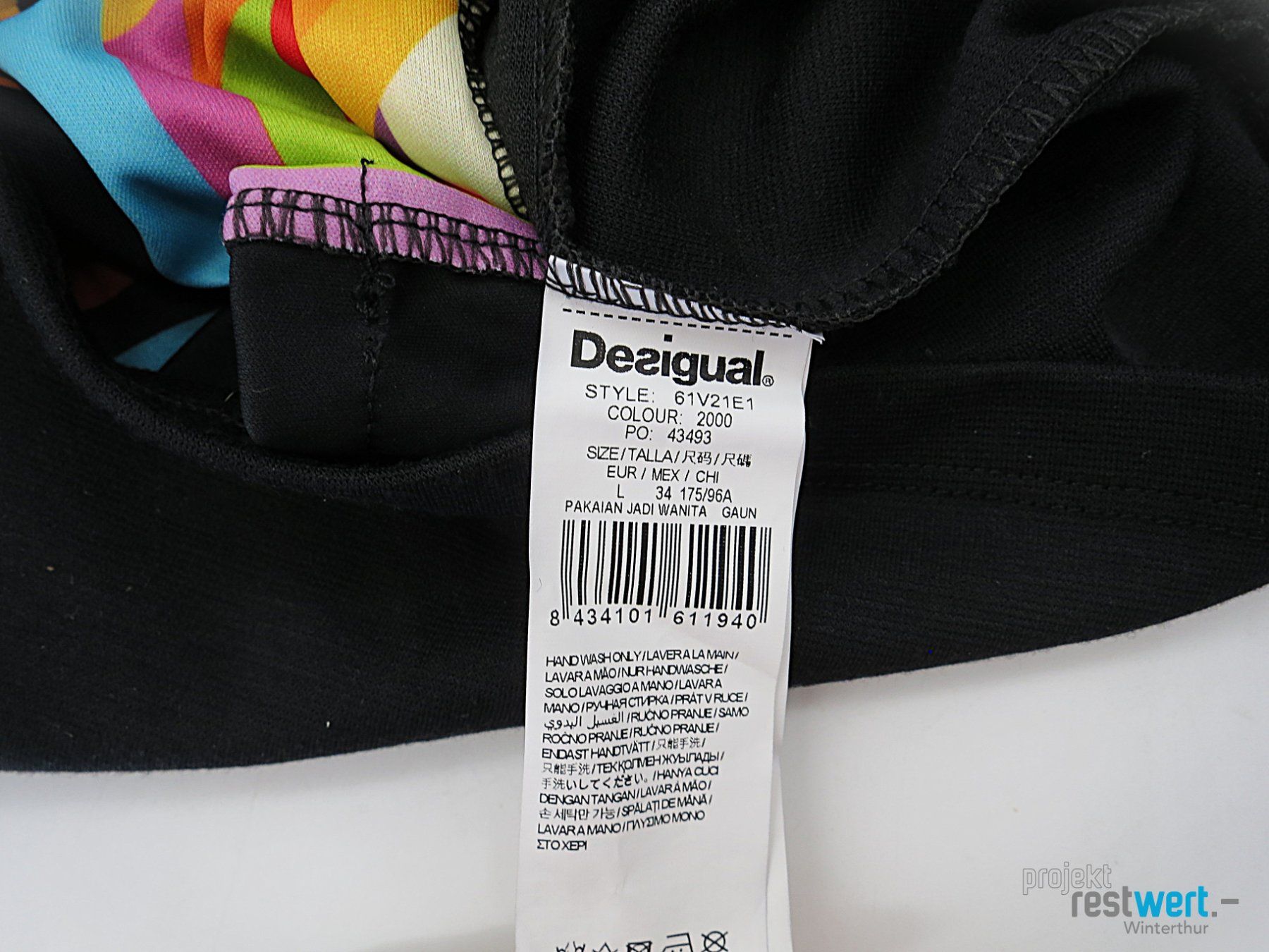 Desigual Vestiti: DESIGUAL Damenkleid Gr. L – Usato da Winterthur venduto da Restwert_Winterthur 3