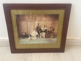 Photographie XIXe Japon Meiji - Scène de Seppuku (Hara-Kiri)