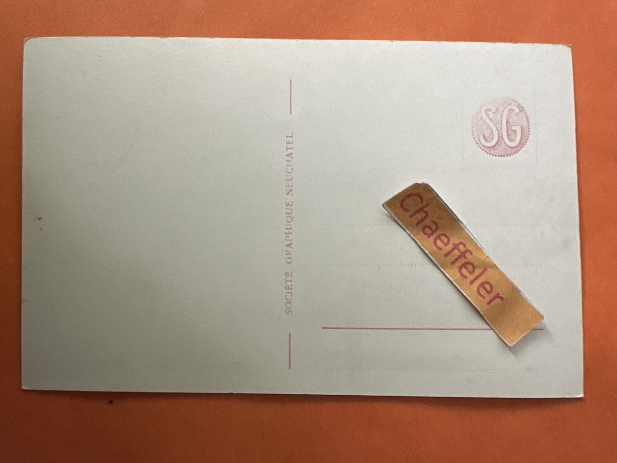 Cartoline postali: 4097 Avenches. Le cigognier – Usato da Zürich venduto da Chaeffeler 1