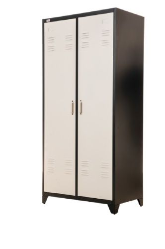 Schränke & Regale: Aktenschrank Spind ODESSA dunkelgrau-wei – Neu und originalverpackt aus Herbertingen von jet-line-e-trade 3