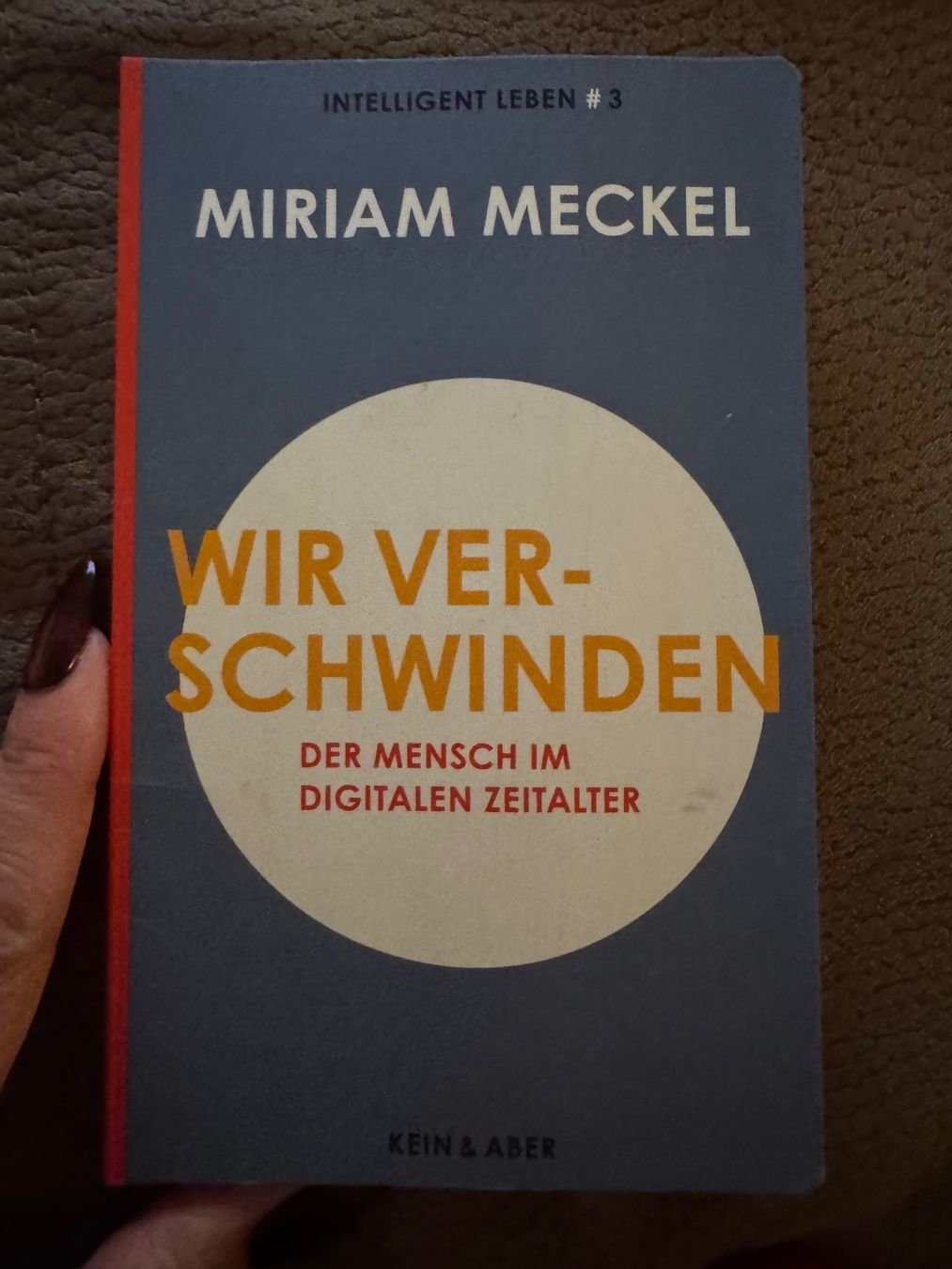 Libri: Miriam Meckel - Wir verschwinden – Usato da Dietikon venduto da MuNathy