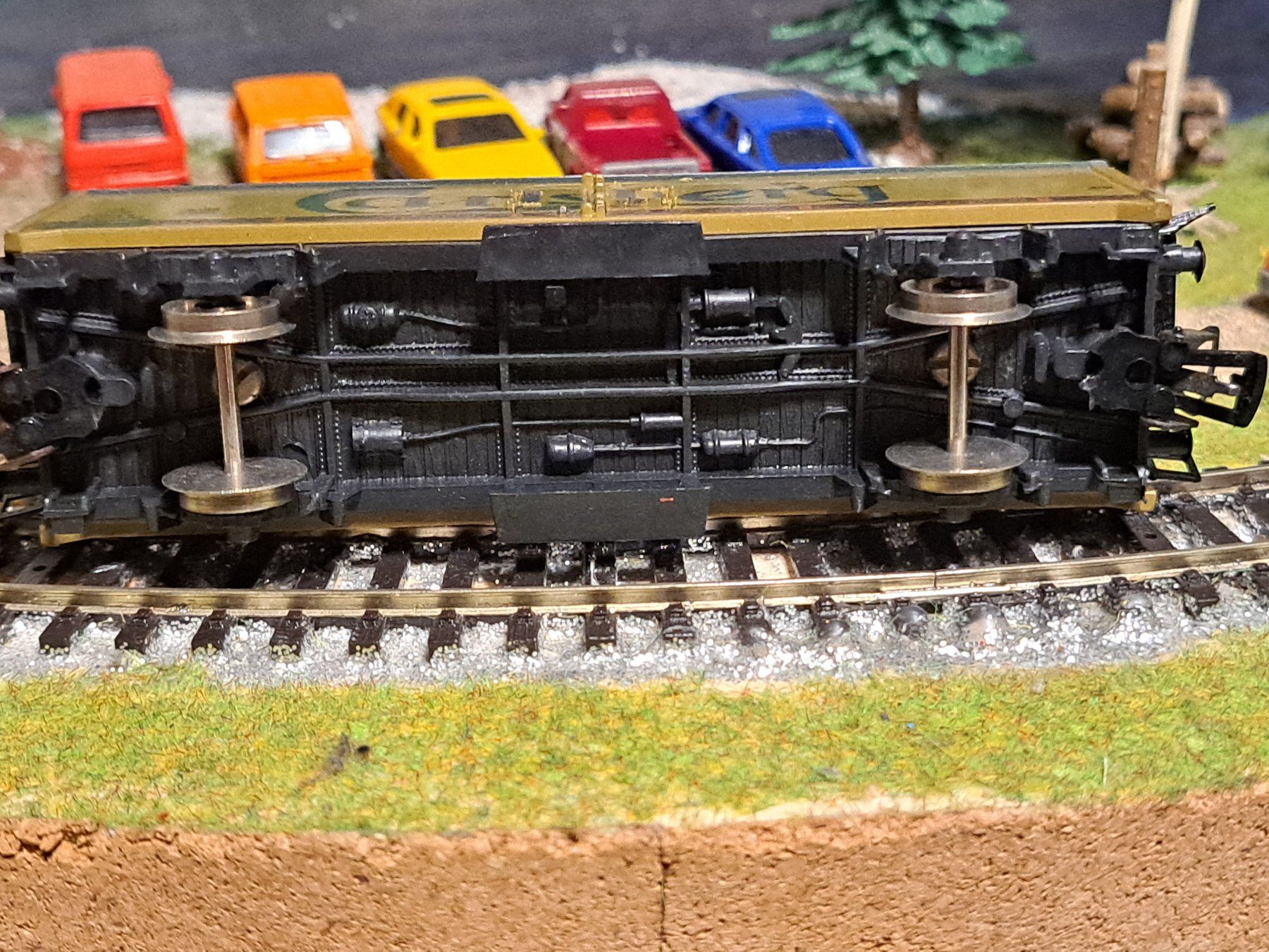 Lima Modellini di ferrovie: Kühlwagen von Lima – Usato da Schwanden GL venduto da roerich20 6