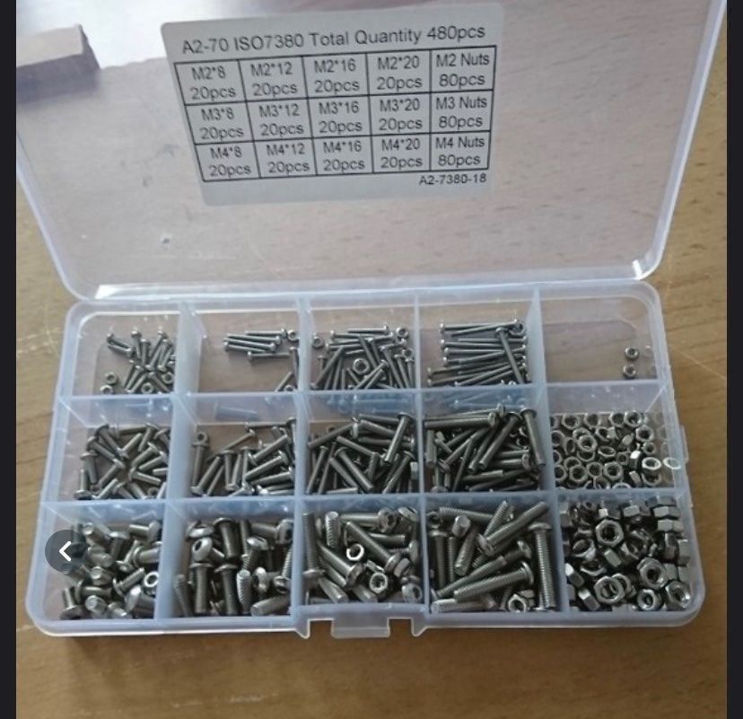Tutti gli attrezzi: Schrauben 480 Pcs.und Mutter BOX Transparent Neu – Nuovo e nell'imballaggio originale da Seon venduto da Aaargauer01 2