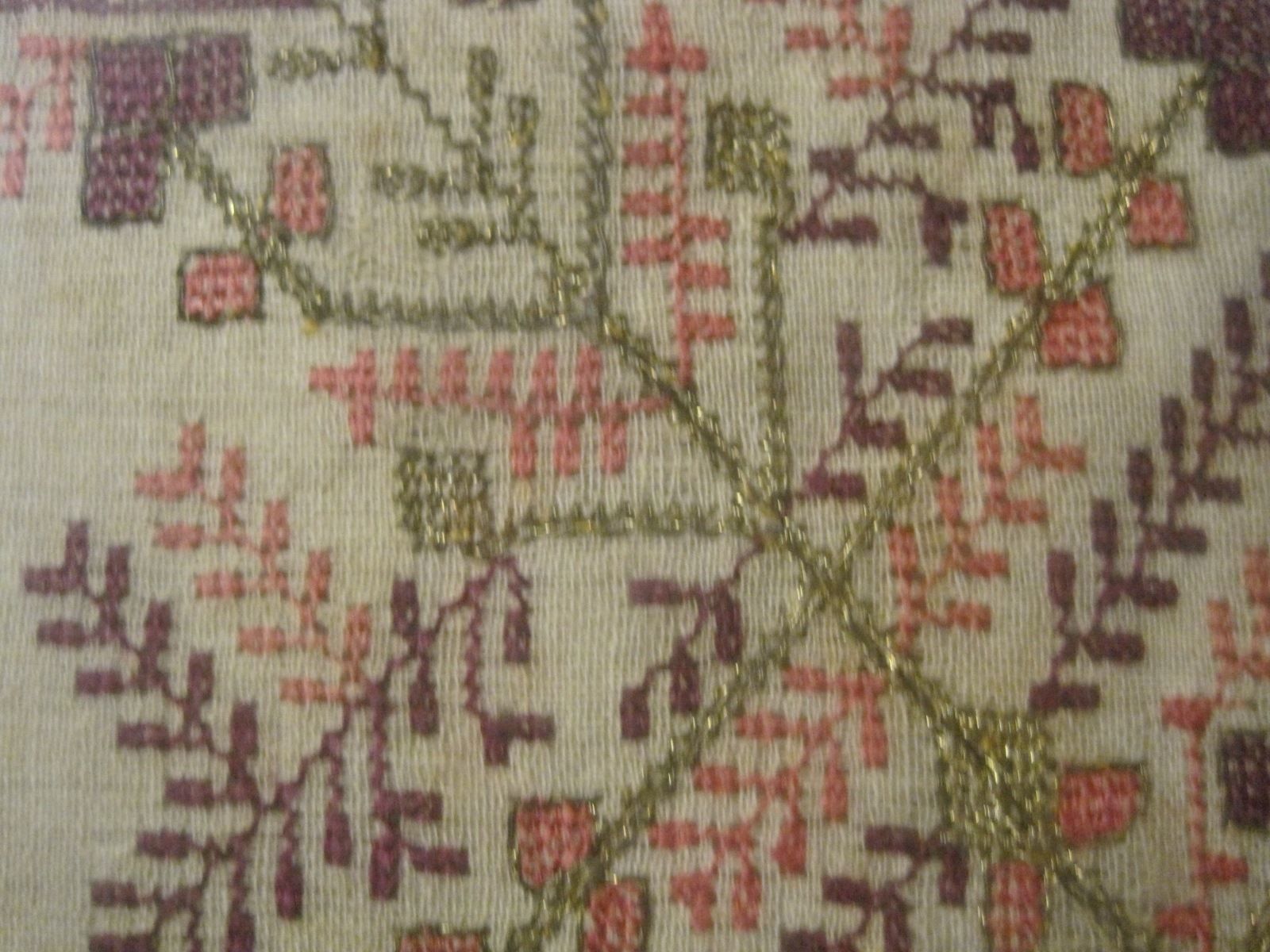 Leinwände & Keilrahmen: 2 tableaux broderies sous verre 1940-50 – Gebraucht aus Genève von DELIRBEADS 8