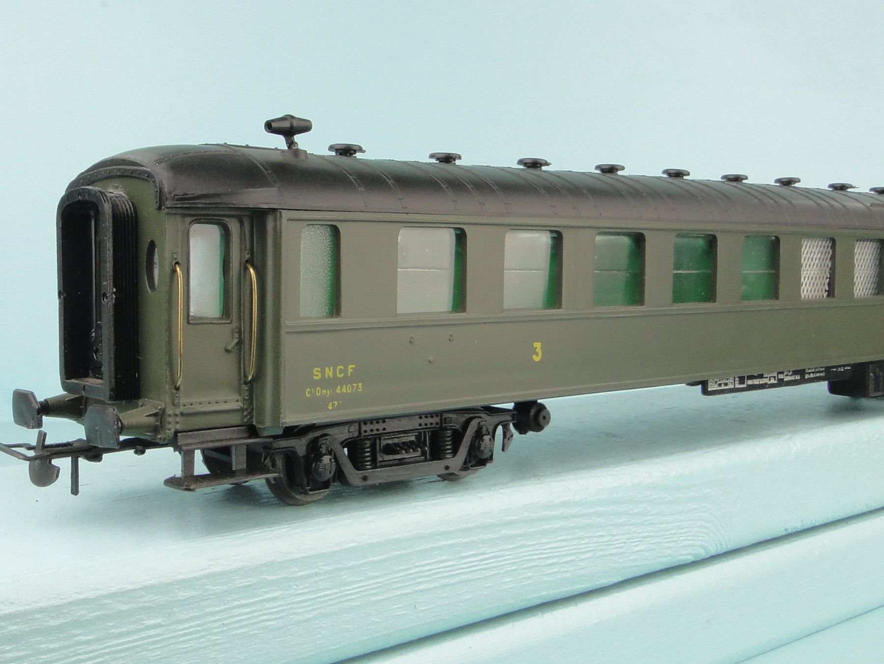 Modellini di ferrovie: France Trains H0 244 Mixte Fourgon – Usato da Bülach venduto da cann11 5