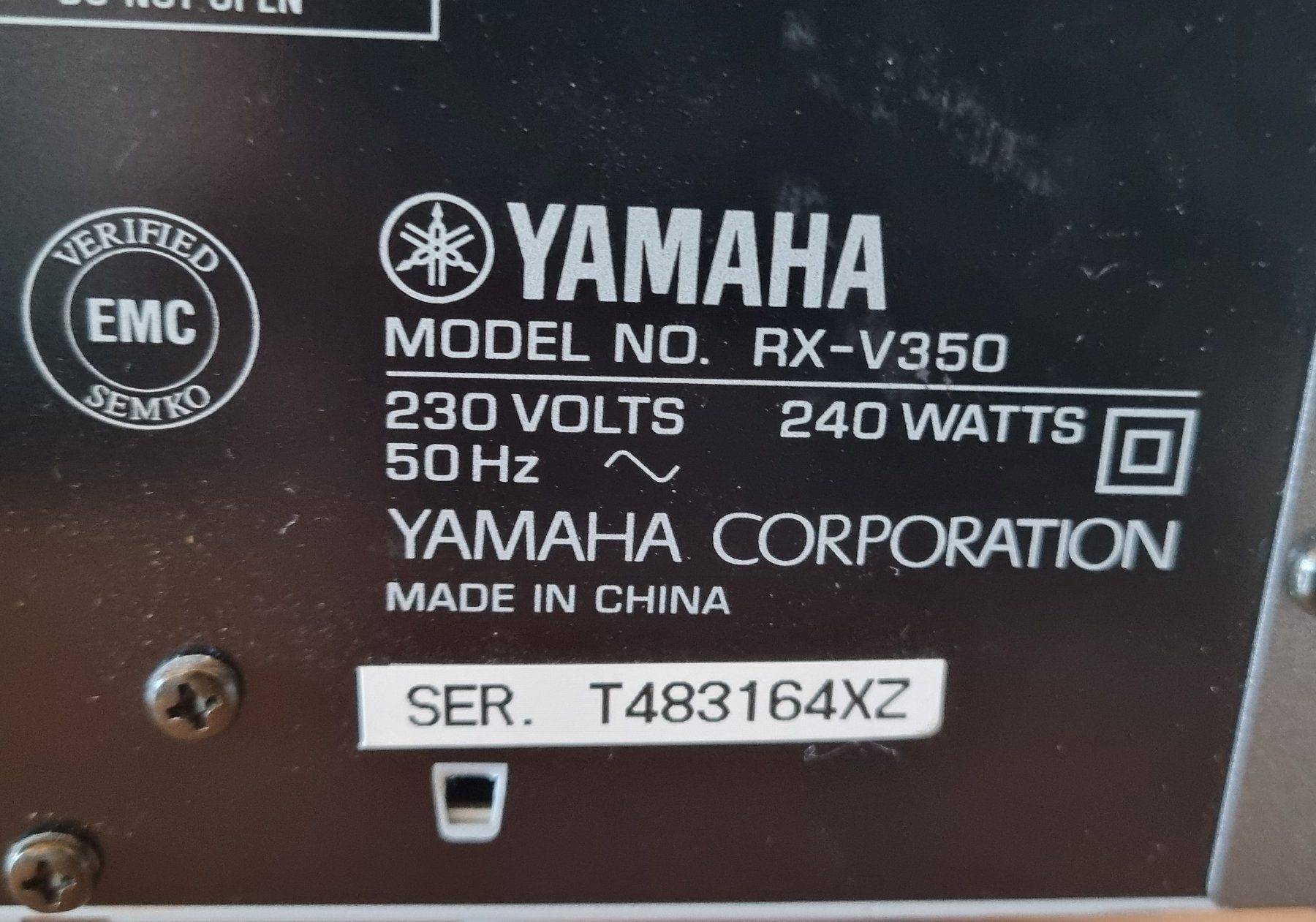 Yamaha Ricevitori: Yamaha RX-V350 Dolby Digital DTS AV Receiver – Usato da Goldau venduto da smart_62 2