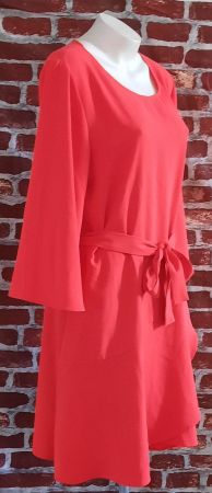 AVANT PREMIERE edles Midikleid rot Gr.44