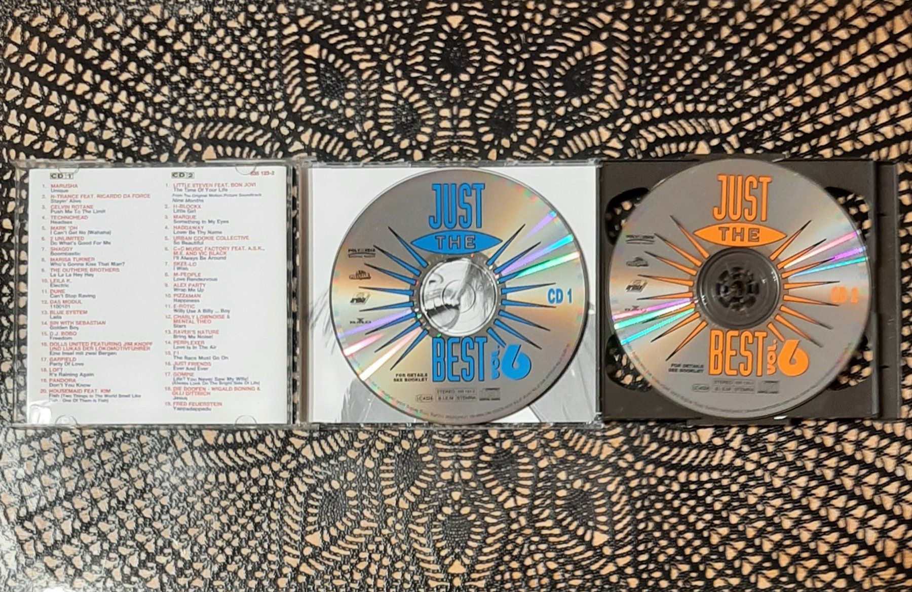 CD: Just The Best Vol. 6, 2CD Hit Compilation Sampler 1995 – Usato da Schönenberg TG venduto da breiti12 2